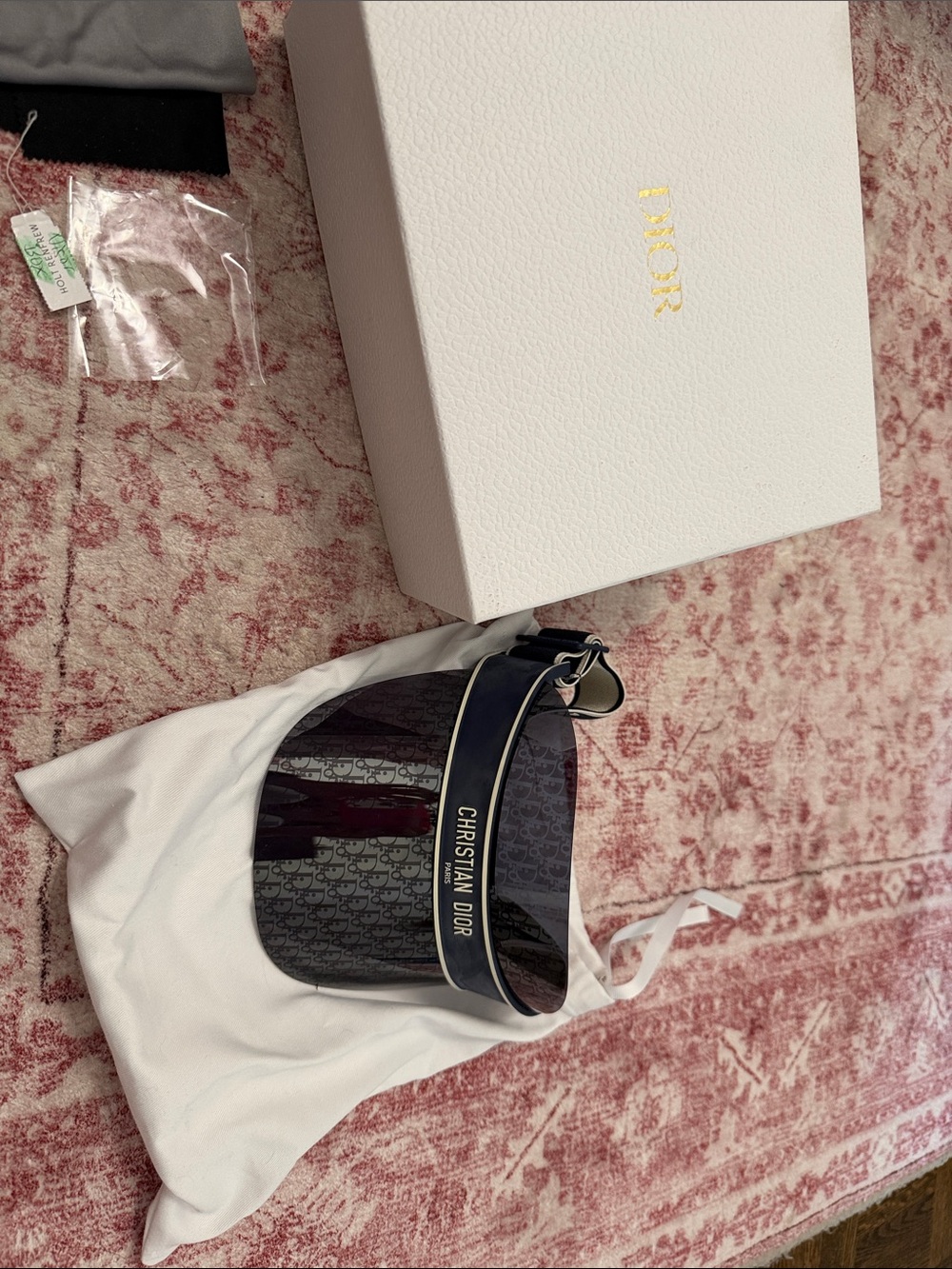 Christian Dior Iconic Blue Visor